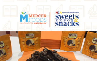 Chocolate everywhere, day-glo colors, healthy snacks, and more fun trends from the Sweets & Snacks Expo 2017.